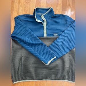Men's XXL Tall LLBean quarter button up